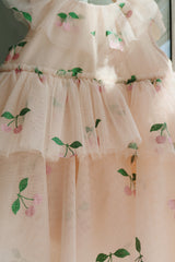 Konges Sløjd - Mili Glitter Dress - Ma Grande Cherise Pink Glitter