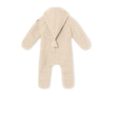 MINI A TURE - Adel teddy fleece jumpsuit - Sand Dollar