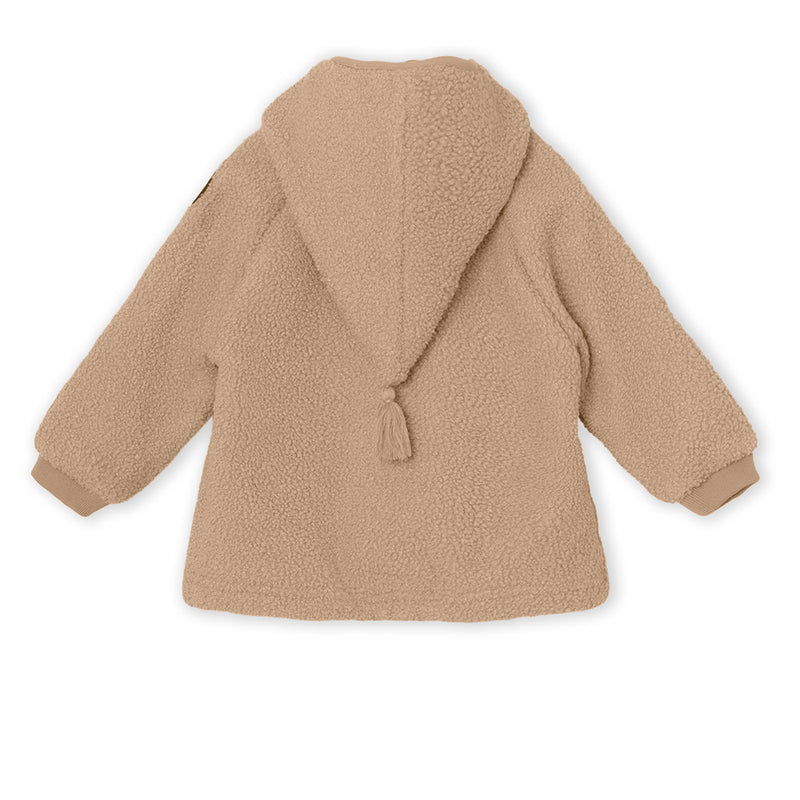 MINI A TURE - Liff teddy fleece jacket - Savannah tan
