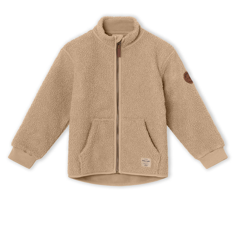 MINI A TURE - Saleh teddyfleece jacket - Savannah tan