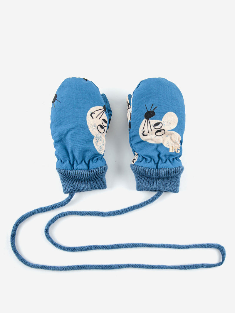 Bobo Choses -  Baby Mouse all over padded gloves