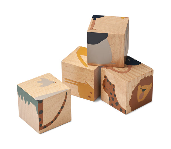 Liewood - Aage Puzzle - All Together/Nature