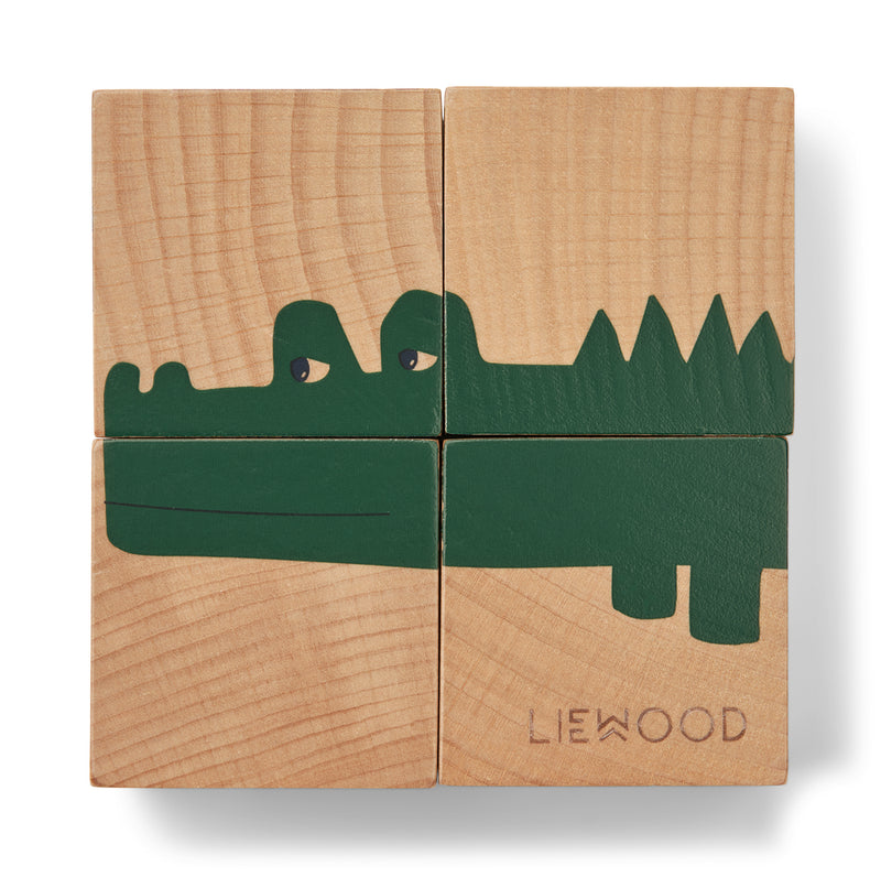 Liewood - Aage Puzzle - All Together/Nature
