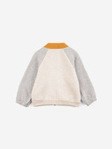 Bobo Choses - Baby Color Block zipped sweatshirt