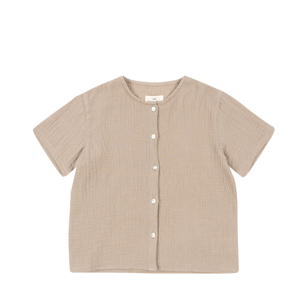 Konges Sløjd -  Olive SS Shirt - Pure Cashmere