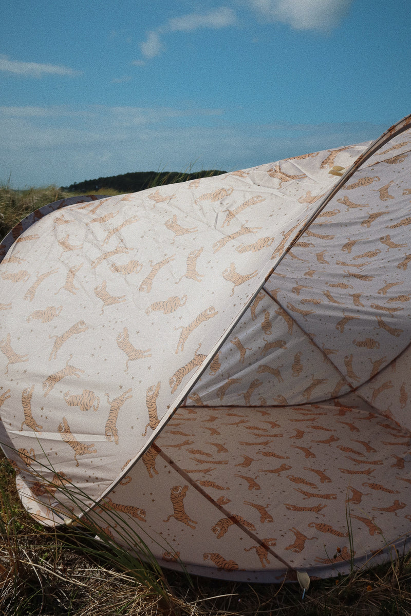 Konges Sløjd - Beach Tent Pop Up Anti UV 50+ - Tiger