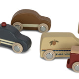 Konges Sløjd - Wooden Mini Cars - 9pcs FSC