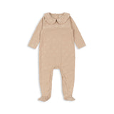 Konges Sløjd - Miffie Collar Onesie - Smoke Gray
