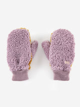 Bobo Choses -  Sheepskin Color Block lavander gloves