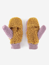 Bobo Choses -  Sheepskin Color Block lavander gloves