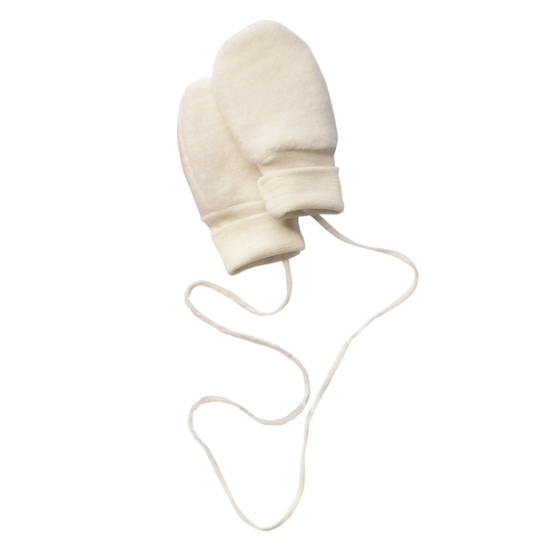 Engel - Baby mittens - Natural