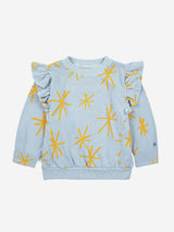 Bobo Choses - Sparkle all over ruffle sweatshirt