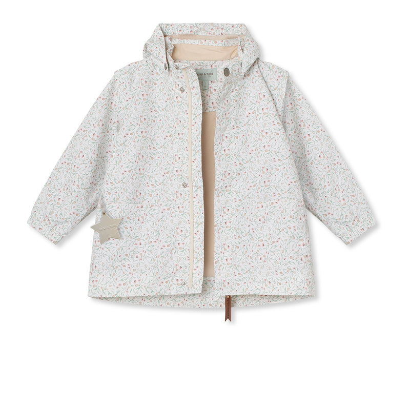 MINI A TURE - Anitha fleece lined printed jacket - Summer Pear