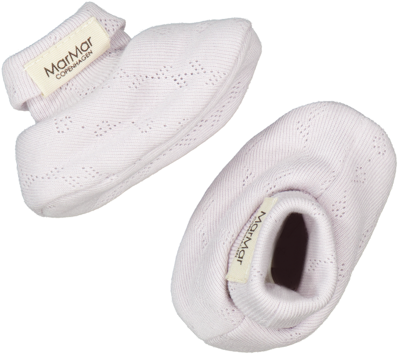 MarMar Copenhagen - Booties Modal Pointelle - Violet Dust