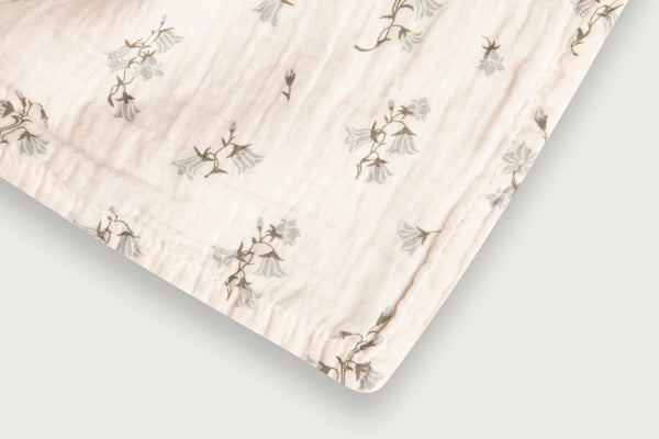 Garbo & Friends - Muslin Swaddle Blanket - Bluebell