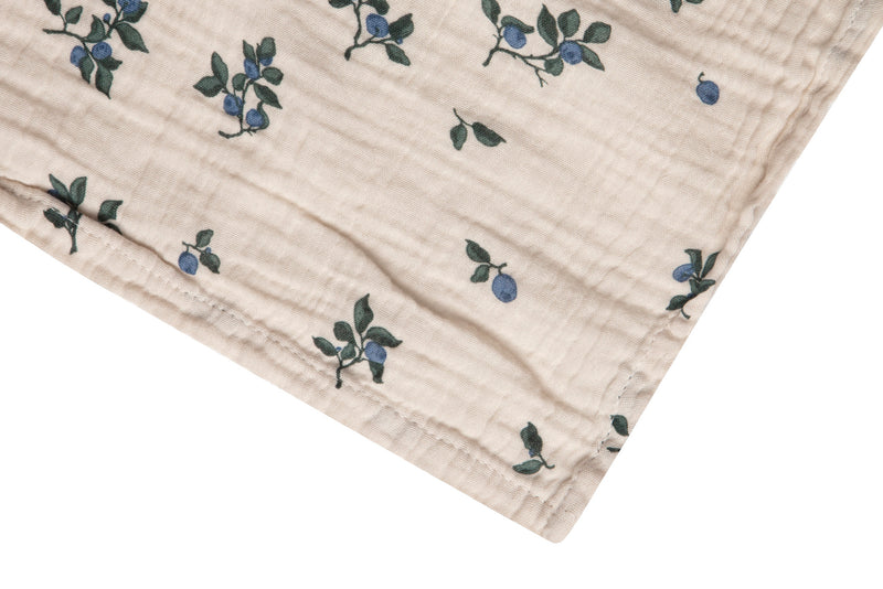 Garbo&Friends - Swaddle Blanket - Blueberry