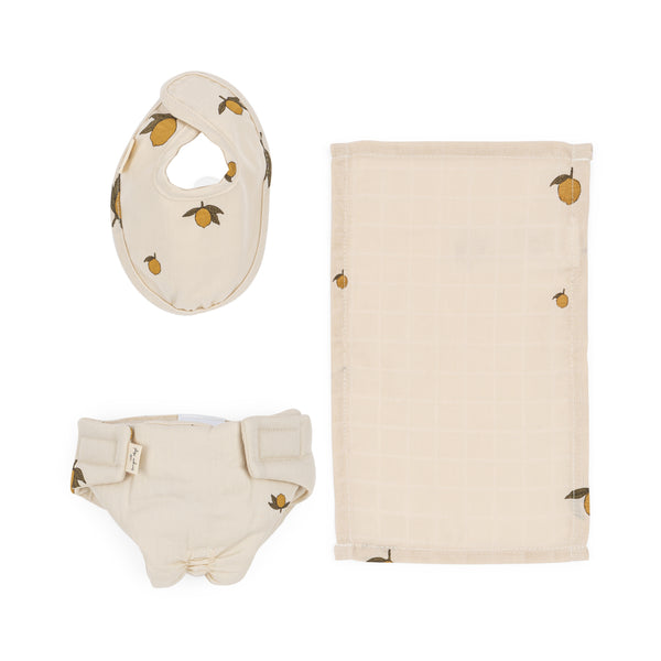 Konges Sløjd - Doll nursery set - Lemon