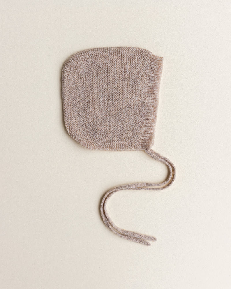 Hvid - Bonnet - Sand