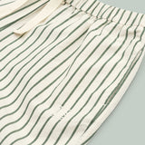 Liewood - Orlando Y/D stripe poplin pants - Garden green / Creme de la creme