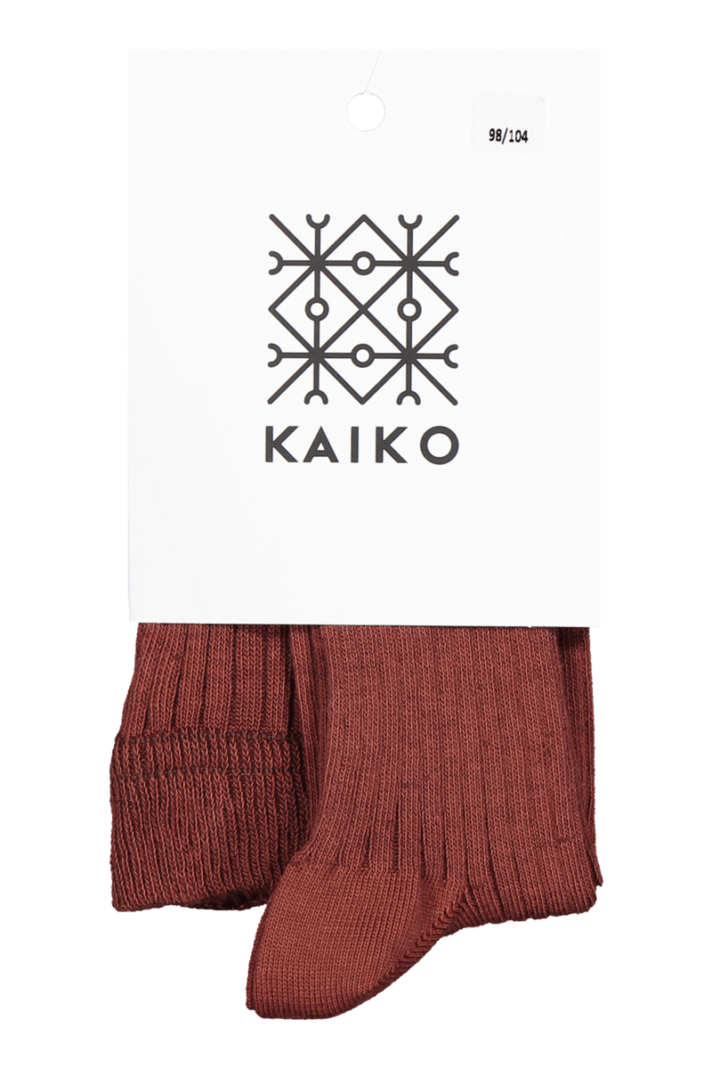Kaiko Clothing - Rib Tights - Mahogany